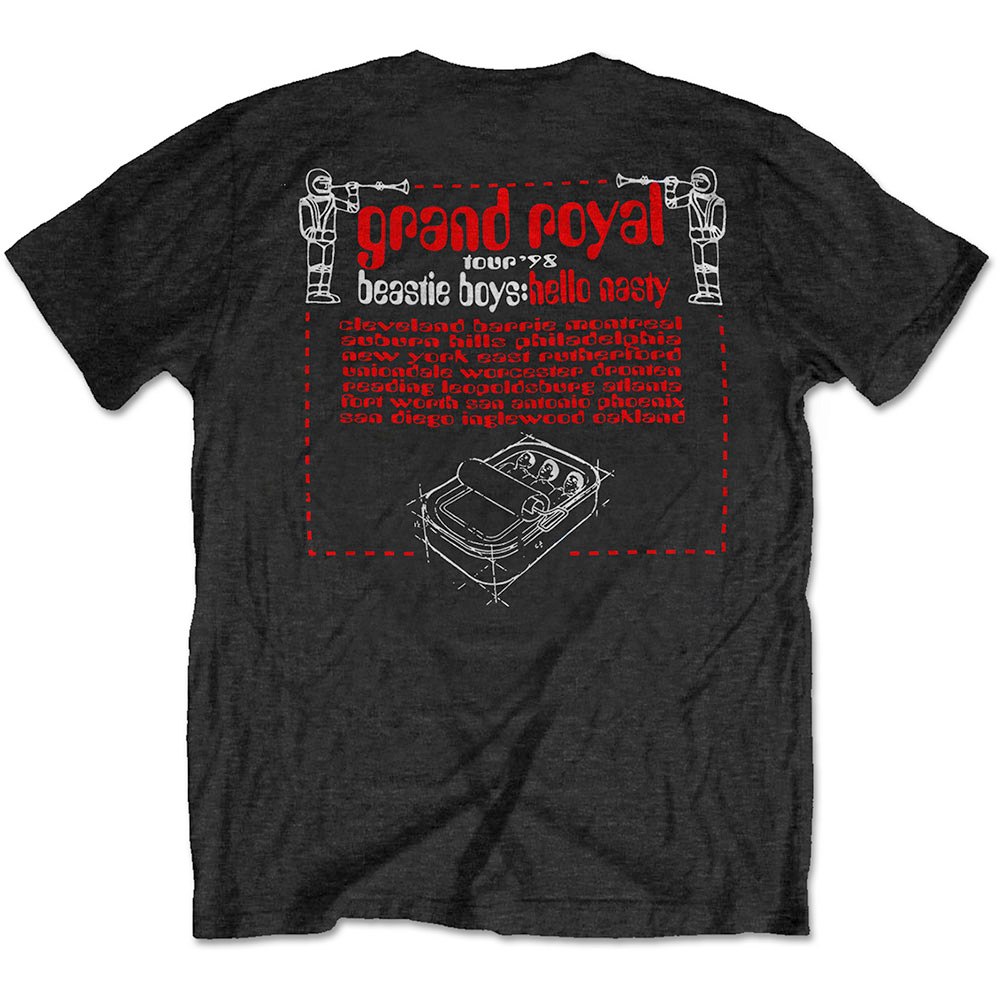The Beastie Boys - Hello Nasty Heren Tshirt - Zwart